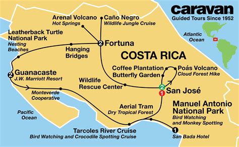 caravan travel costa rica|best costa rica escorted tours.